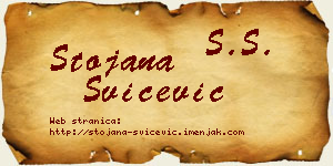 Stojana Svičević vizit kartica